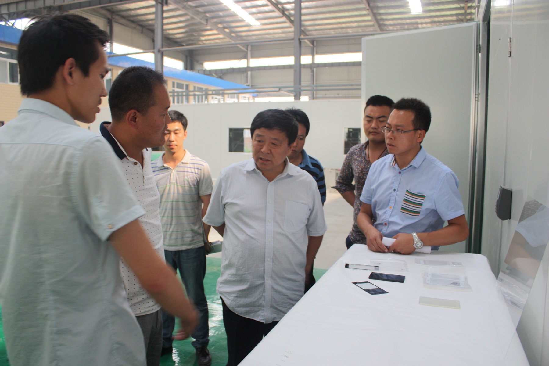 王市長(zhǎng)視察